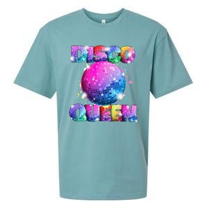 Disco Queen 70s Themed Dancing Seventies Ball Costume Sueded Cloud Jersey T-Shirt