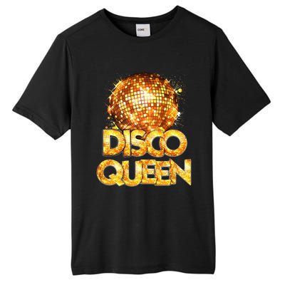 Disco Queen 70s Themed Vintage Disco Fever Costume Tall Fusion ChromaSoft Performance T-Shirt