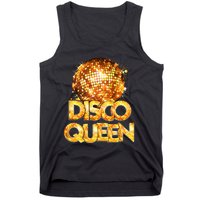 Disco Queen 70s Themed Vintage Disco Fever Costume Tank Top