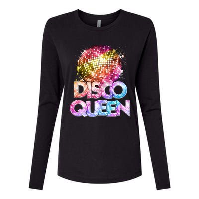 Disco Queen  70s Disco Themed Vintage Seventies Costume Womens Cotton Relaxed Long Sleeve T-Shirt