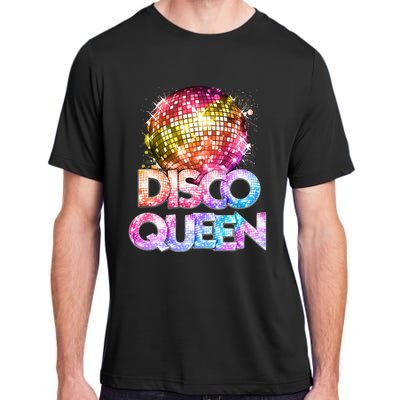 Disco Queen  70s Disco Themed Vintage Seventies Costume Adult ChromaSoft Performance T-Shirt