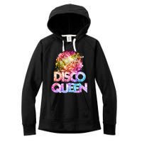 Disco Queen  70s Disco Themed Vintage Seventies Costume Women's Fleece Hoodie