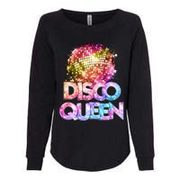 Disco Queen  70s Disco Themed Vintage Seventies Costume Womens California Wash Sweatshirt