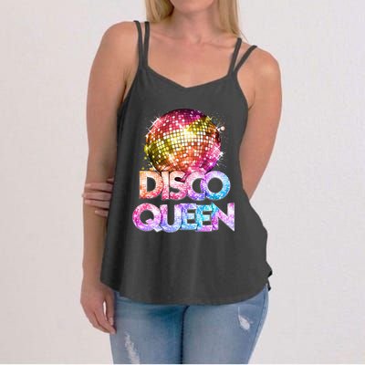 Disco Queen  70s Disco Themed Vintage Seventies Costume Women's Strappy Tank