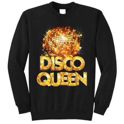 Disco Queen 70s Themed Vintage Disco Fever Costume Sweatshirt