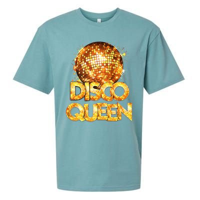 Disco Queen 70s Themed Vintage Disco Fever Costume Sueded Cloud Jersey T-Shirt