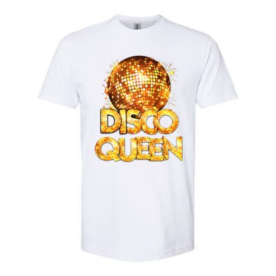 Disco Queen 70s Themed Vintage Disco Fever Costume Softstyle CVC T-Shirt