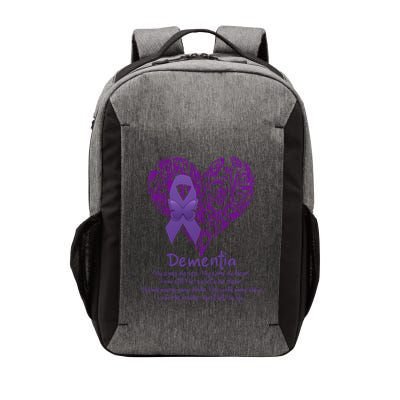 Dementia Quote AlzheimerS Support Vector Backpack