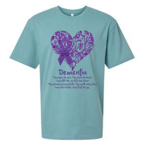 Dementia Quote AlzheimerS Support Sueded Cloud Jersey T-Shirt