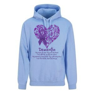 Dementia Quote AlzheimerS Support Unisex Surf Hoodie