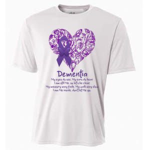 Dementia Quote AlzheimerS Support Cooling Performance Crew T-Shirt