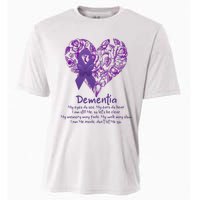 Dementia Quote AlzheimerS Support Cooling Performance Crew T-Shirt