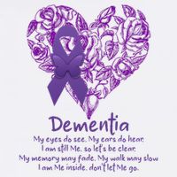 Dementia Quote AlzheimerS Support Cooling Performance Crew T-Shirt