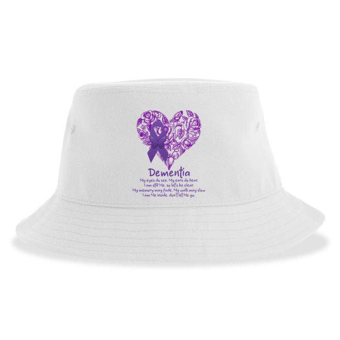 Dementia Quote AlzheimerS Support Sustainable Bucket Hat