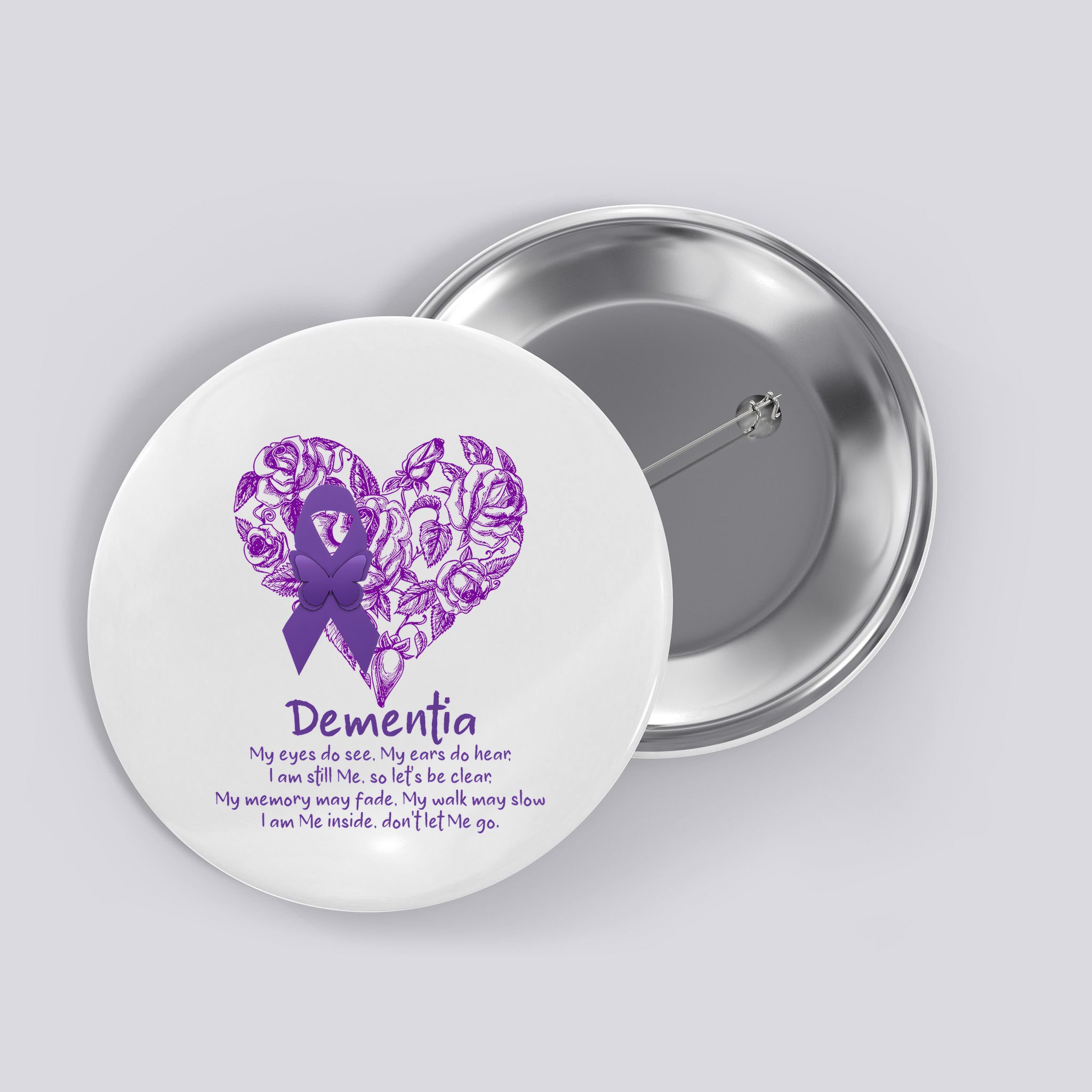 Dementia Quote AlzheimerS Support Button