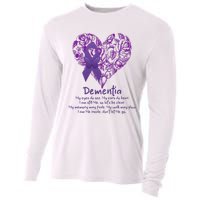 Dementia Quote AlzheimerS Support Cooling Performance Long Sleeve Crew