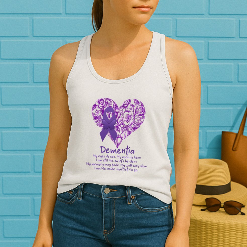 Dementia Quote AlzheimerS Support Womens Tank Top