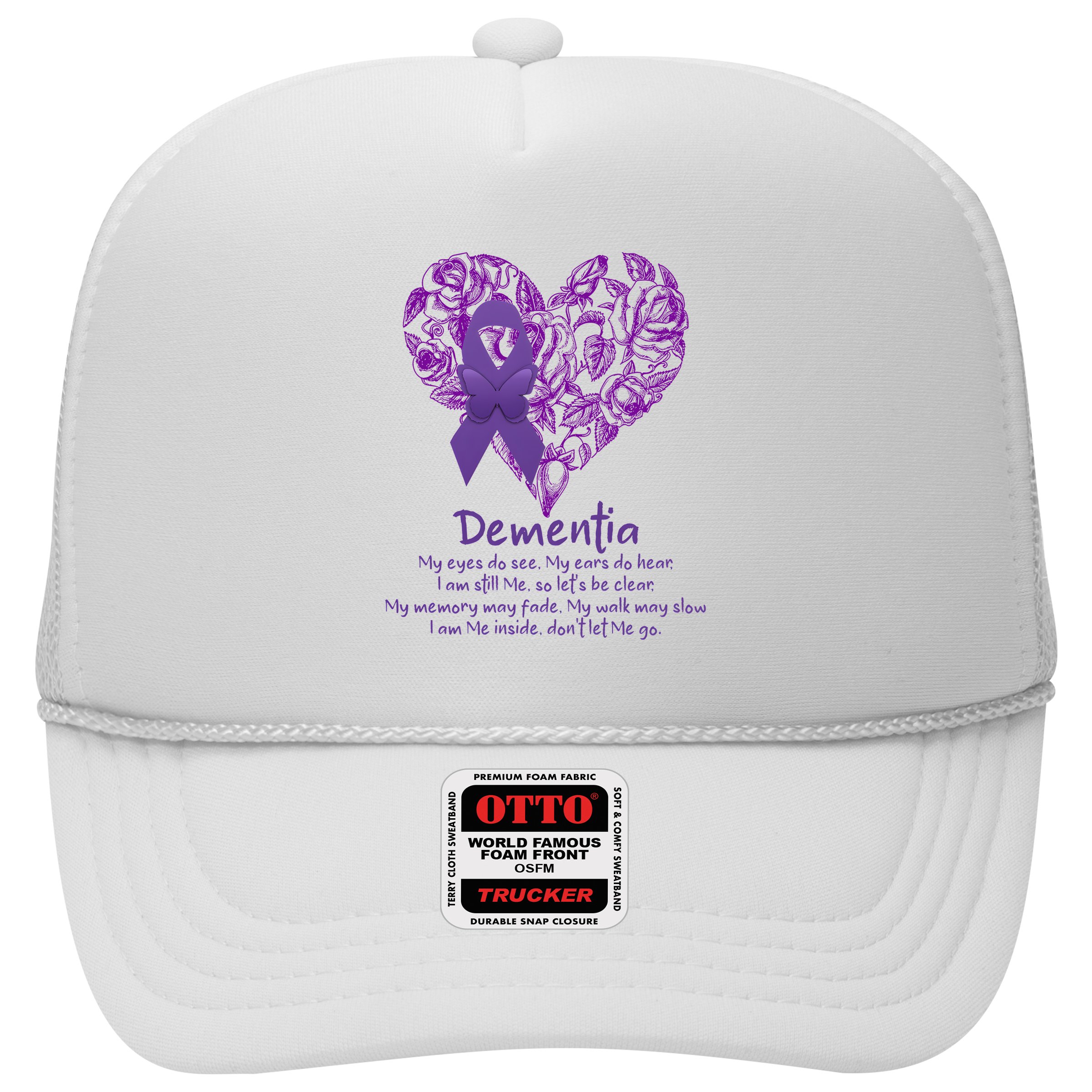 Dementia Quote AlzheimerS Support Hat