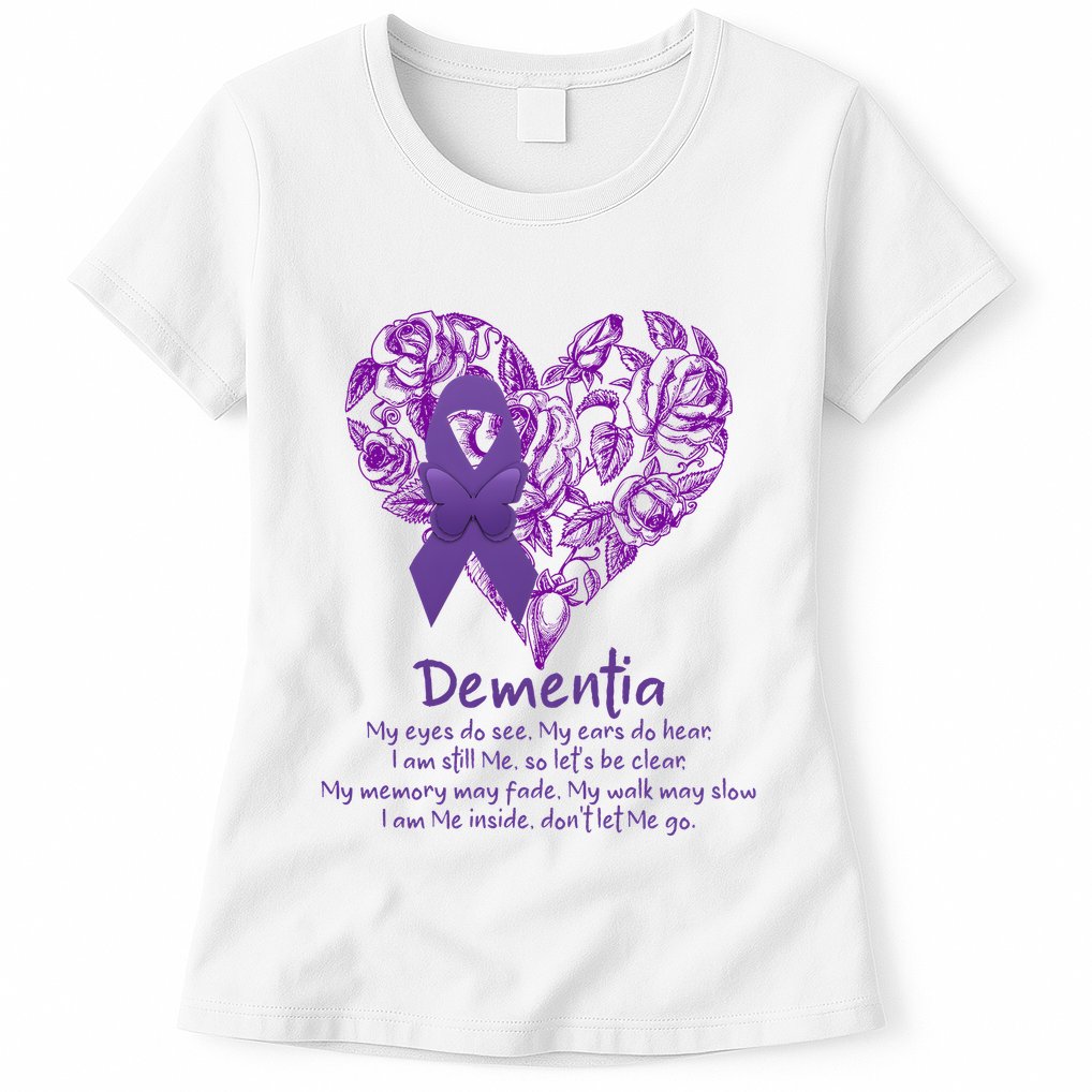 Dementia Quote AlzheimerS Support Womens T-Shirt