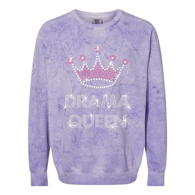 Drama Queen Acting Actress Film Student Colorblast Crewneck Sweatshirt