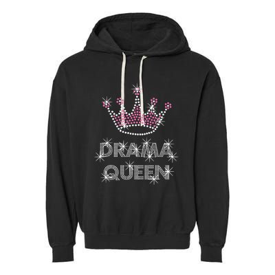 Drama Queen Acting Actress Film Student Garment-Dyed Fleece Hoodie