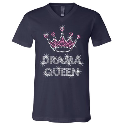 Drama Queen Acting Actress Film Student V-Neck T-Shirt