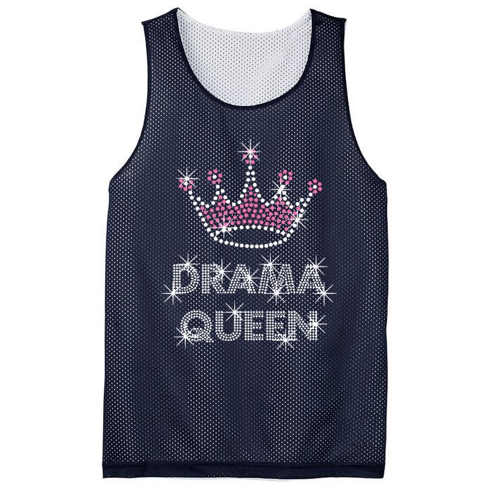 Drama Queen Acting Actress Film Student Mesh Reversible Basketball Jersey Tank