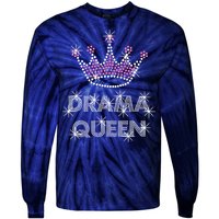 Drama Queen Acting Actress Film Student Tie-Dye Long Sleeve Shirt