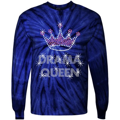 Drama Queen Acting Actress Film Student Tie-Dye Long Sleeve Shirt