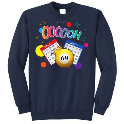 Drag Queen Bingo Funny Oooooh 69 Bingo Fan Lgbt Bingo Ball Sweatshirt