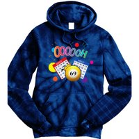 Drag Queen Bingo Funny Oooooh 69 Bingo Fan Lgbt Bingo Ball Tie Dye Hoodie