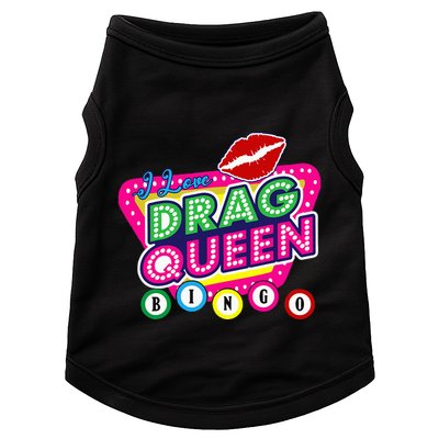 Drag Queen Bingo Funny I Love Drag Queen Bingo Fan Lgbt Doggie Tank