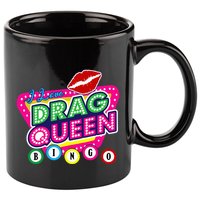 Drag Queen Bingo Funny I Love Drag Queen Bingo Fan Lgbt 11oz C Handle Ceramic Mug