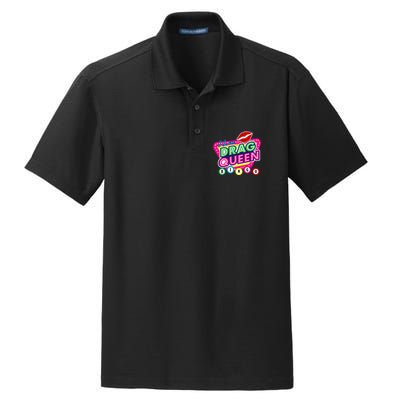 Drag Queen Bingo Funny I Love Drag Queen Bingo Fan Lgbt Dry Zone Grid Polo
