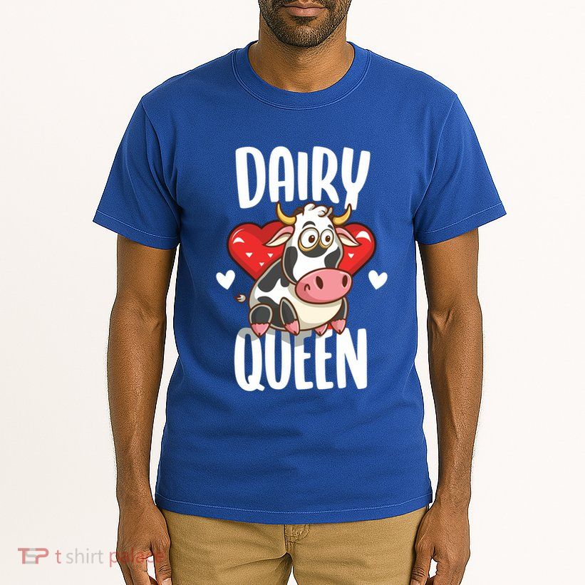 Dairy Queen Cow Farmer Gift Tall T-Shirt