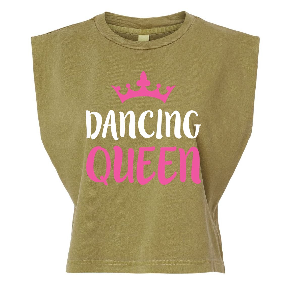 Dancing Queen Dance Lover Gift Garment-Dyed Women's Muscle Tee