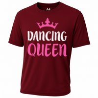 Dancing Queen Dance Lover Gift Cooling Performance Crew T-Shirt