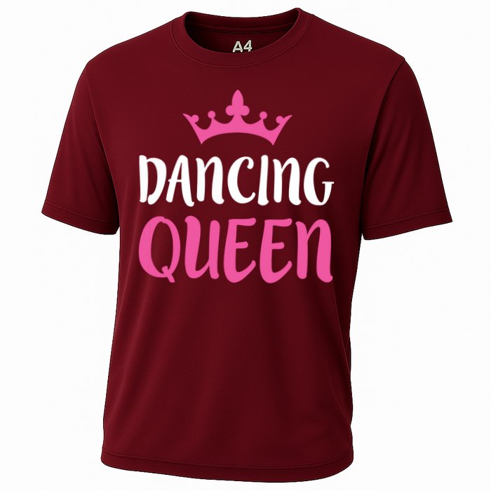 Dancing Queen Dance Lover Gift Cooling Performance Crew T-Shirt