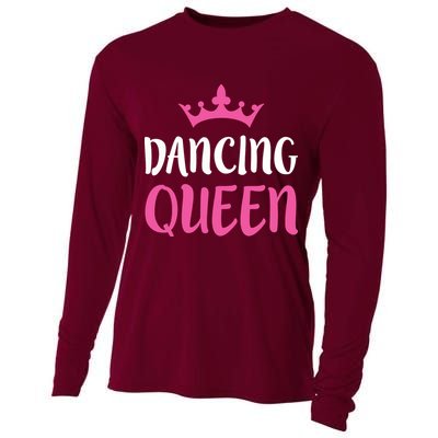 Dancing Queen Dance Lover Gift Cooling Performance Long Sleeve Crew