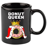 Donut Queen Doughnuts Funny Donut Lover Cute Donut 11oz C Handle Ceramic Mug