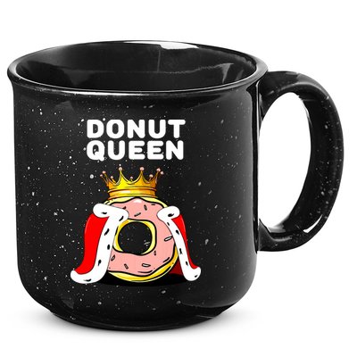 Donut Queen Doughnuts Funny Donut Lover Cute Donut 15oz Campfire Ceramic Mug