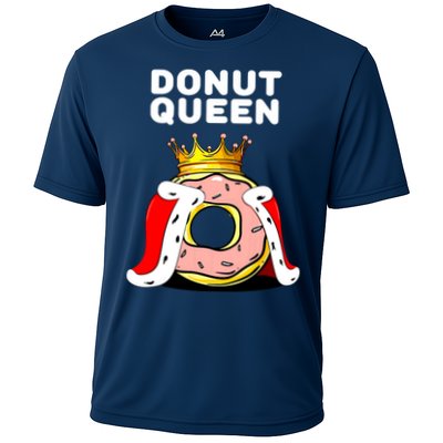 Donut Queen Doughnuts Funny Donut Lover Cute Donut Performance Shirt