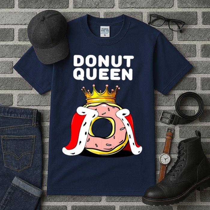 Donut Queen Doughnuts Funny Donut Lover Cute Donut Tall T-Shirt
