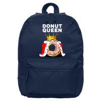 Donut Queen Doughnuts Funny Donut Lover Cute Donut 16 in Basic Backpack