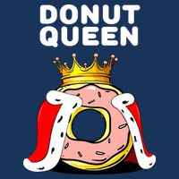 Donut Queen Doughnuts Funny Donut Lover Cute Donut 16 in Basic Backpack
