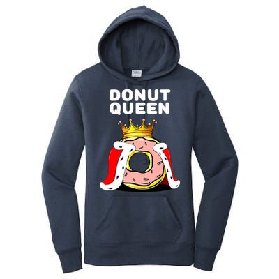 Donut Queen Doughnuts Funny Donut Lover Cute Donut Women's Pullover Hoodie