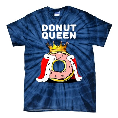 Donut Queen Doughnuts Funny Donut Lover Cute Donut Tie-Dye T-Shirt