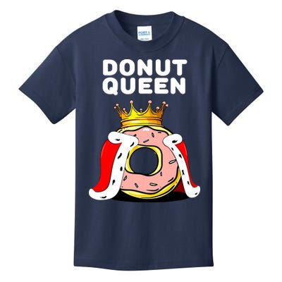 Donut Queen Doughnuts Funny Donut Lover Cute Donut Kids T-Shirt