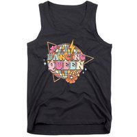 Disco Queen Dance Mom Dancing Queen Vintage Dancing 70s Tank Top