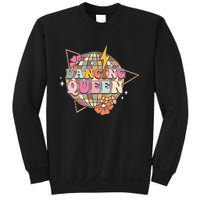 Disco Queen Dance Mom Dancing Queen Vintage Dancing 70s Sweatshirt